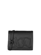 Shoulder Bag Alezan Leather Etrier Black alezan EALE002S