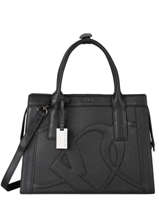 Top Handle Alezan Leather Etrier Black alezan EALE003M