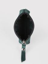 Portemonnee S Etincelle Nubuck Leder Etrier Groen etincelle nubuck EETN651-vue-porte