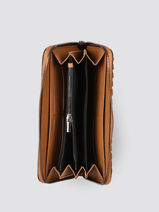 Wallet Leather Etrier Brown arizona EARI95-vue-porte