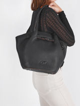 Leather Ecuyer Shoulder Bag Etrier ecuyer EECU15-vue-porte