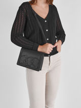Shoulder Bag Alezan Leather Etrier Black alezan EALE002S-vue-porte