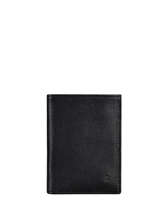 Portefeuille Porte-cartes Cuir Etrier Noir madras EMAD748