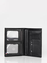 Portefeuille Met Portemonnee Leather Etrier Black madras EMAD442-vue-porte