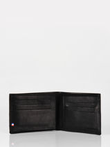 Wallet Card Holder Leather Etrier Black oil EOIL740-vue-porte