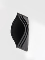 Card Holder Leather Etrier Black madras EMAD011-vue-porte