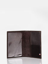 Wallet Leather Etrier Brown oil EOIL025-vue-porte