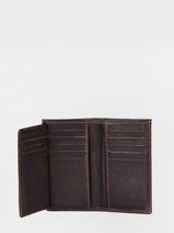 Leather Oil Cardholder Etrier Brown oil EOIL06B-vue-porte
