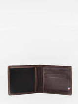 Card Holder Leather Etrier Brown oil EOIL739-vue-porte