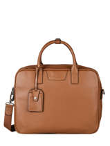 Leather Frandres Briefcase 2 Compartments Etrier flandres EFLA8252
