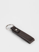 Leather Flandres Keychain Etrier Blue flandres EFLA7850-vue-porte