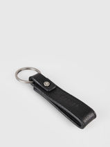 Leather Flandres Keychain Etrier Black flandres EFLA7850-vue-porte