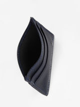 Kaarthouder Leder Madras Etrier Blauw madras EMAD011-vue-porte