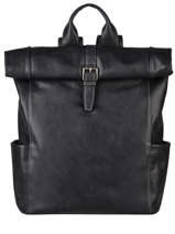 Sac  Dos Spider 2 Compartiments Cuir Etrier Argent spider ESPI8102