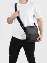 Cross Body Tas Light  Etrier Grijs light ELIG729M-vue-porte