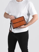 Herenpocket Crosta 2 Compartimenten Leder Etrier crosta ECRO7160-vue-porte