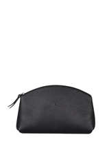 Leather Madras Pouch Etrier Black madras EMAD753