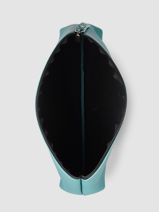 Leather Madras Pouch Etrier Blue madras EMAD753-vue-porte
