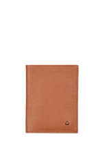 Wallet Leather Etrier Brown madras EMAD748