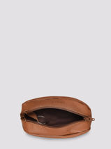 Leather Coin Purse Madras Etrier Brown madras EMAD041-vue-porte