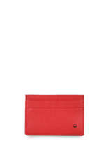 Kaarthouder Leather Etrier Red madras EMAD053