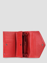 Leather Madras Wallet Etrier Red madras EMAD469-vue-porte