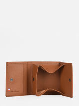 Leather Cardholder Madras Etrier Brown madras EMAD097-vue-porte