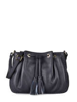 Sac Bandoulire Tradition Cuir Etrier Bleu tradition CA21065
