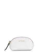 Purse Leather Etrier White tradition EHER92