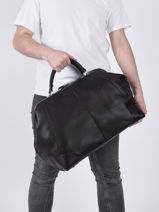 Sac Docteur Foulonn Cuir Etrier Noir foulonne EFOU816M-vue-porte