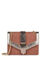 Medium Linnen Jana Crossbody Bag Etrier Red jana lin EJLI002M