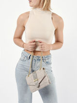 Sac Bandoulire Jana Tress Etrier Beige jana tresse EJTR002S-vue-porte