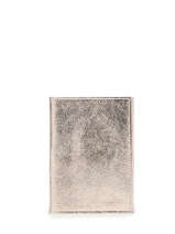 Leather Etincelle Passport Holder Etrier Pink etincelle irisee EETI025