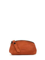 Porte-monnaie S Etincelle Nubuck Cuir Etrier Orange etincelle nubuck EETN651