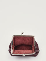 Portemonnee Leather Etrier Brown paris EPAR654-vue-porte