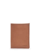 Wallet With Coin Purse Leather Etrier Brown paris EPAR142