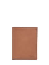 Wallet With Card Holder Leather Etrier Brown paris EPAR748