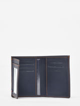 Portefeuille Porte-cartes Cuir Etrier Bleu paris EPAR748-vue-porte