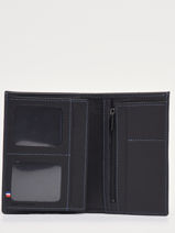 Portefeuille Porte-monnaie Cuir Cuir Etrier Noir paris EPAR442-vue-porte