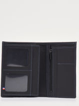Portefeuille Porte Monnaie Leather Etrier Black paris EPAR442-vue-porte