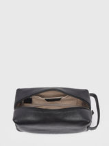 Trousse De Toilette Flandres Cuir Etrier Argent flandres EFLA920M-vue-porte