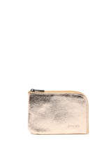 Porte-monnaie Cuir Cuir Etrier Or etincelle irisee EETI811