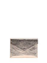 Leather Wallet Etincelle Etrier Gold etincelle irisee EETI054