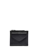 Coin Purse Leather Etrier Black etincelle irisee EETI810