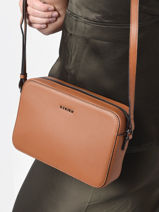 Cross Body Tas Blazer Etrier Bruin blazer EBLA023M-vue-porte