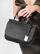 Satchel Ecuyer Etrier Black ecuyer EECU030M-vue-porte