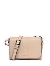 Cross Body Tas Balade Leder Etrier Beige balade EBAL12