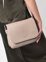 Schoudertas Balade Leder Etrier Beige balade EBAL20-vue-porte