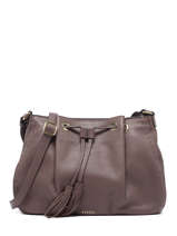 Crossbody Bag Tradition Leather Etrier Violet tradition CA21065