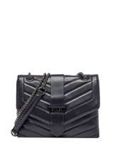 Cross Body Tas Rafale Leder Etrier Zwart rafale ERAF002M